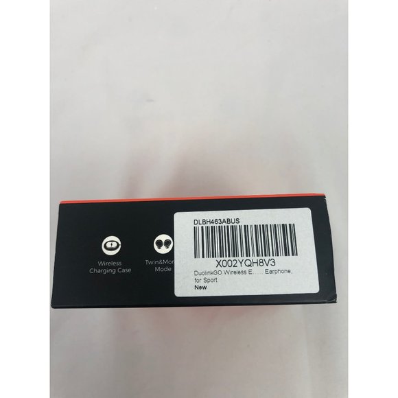 DUOLINK X2 TRUE WIRELESS EARBUDS BLACK NIB - Picture 4 of 8